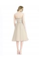 Tulle Strapless A-Line Bridesmaid Dress Manchester