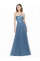 Satin & Tulle Strapless Low Back A-Line Bridesmaid Dress Manchester