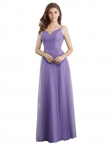 Tulle Sweetheart V-Back A-Line Formal Dress / Bridesmaid Dress Manchester