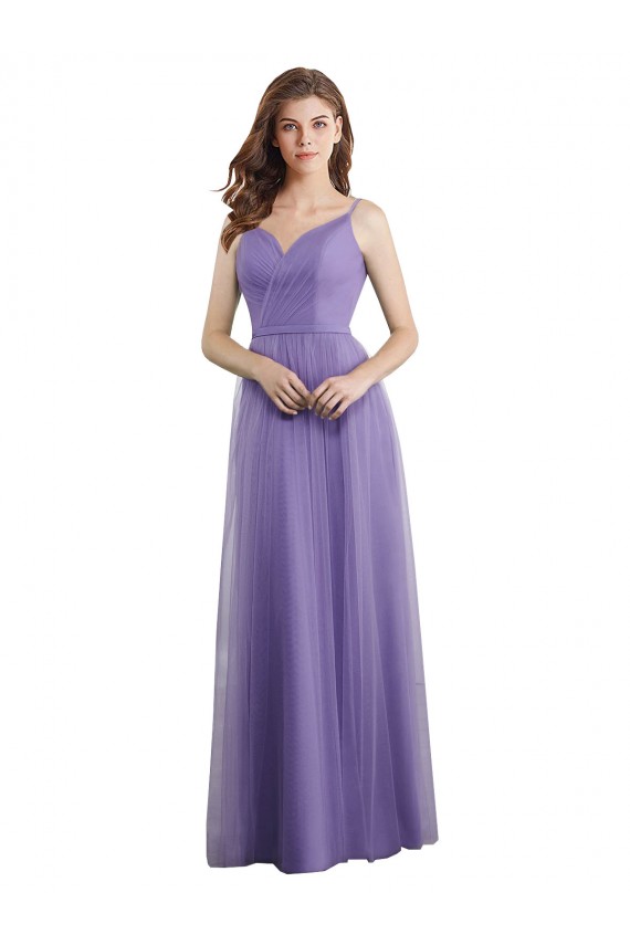 Tulle Sweetheart V-Back A-Line Formal Dress / Bridesmaid Dress Manchester