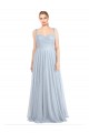 Tulle Sweetheart A-Line Light Sky Blue Evening Gown / Bridesmaid Dress Manchester
