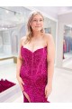 Velvet Sequin Sweetheart Sheath Evening Dress Manchester