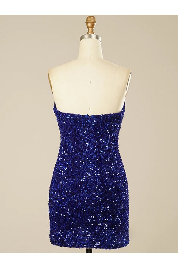 Velvet Sequin Sweetheart Sheath Prom Dress Manchester